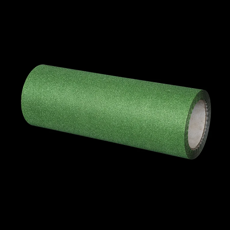Grüner Glitzerfilm